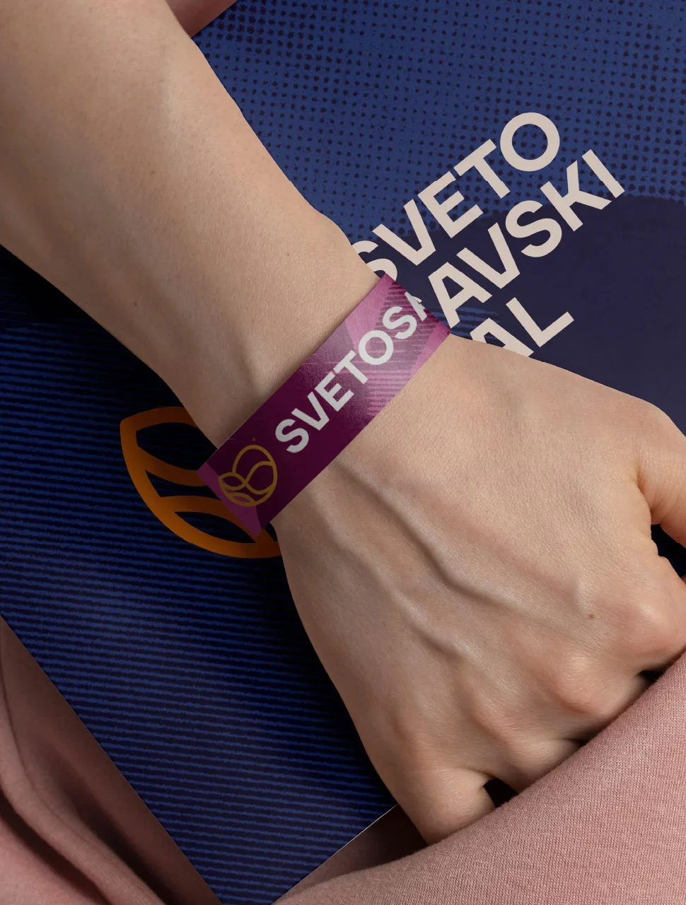 Savaball branding featuring a swirling monogram, deep yellow and midnight blue palette, and visual elements inspired by Viennese ball culture.