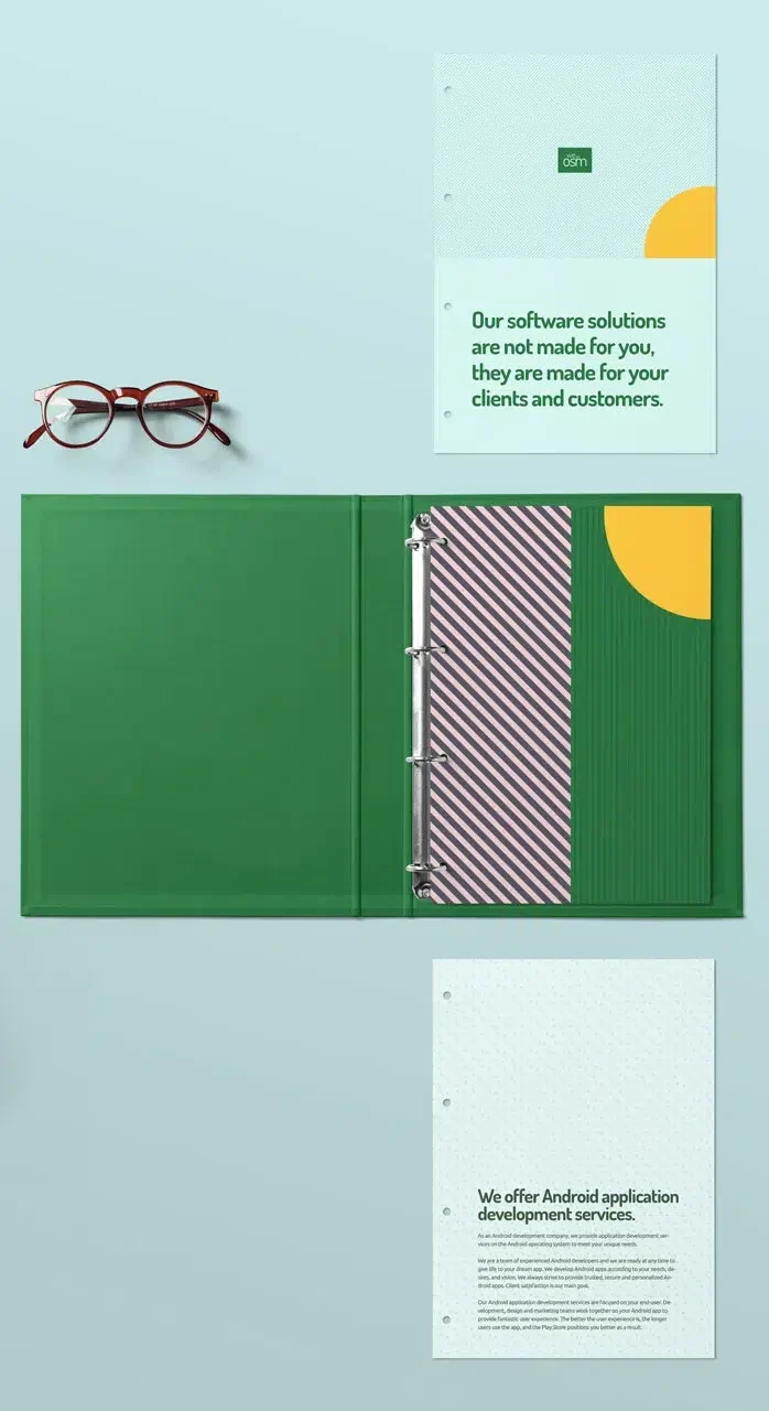 Modular brand identity for We Are OSM showcasing bold patterns, scalable design elements, and a flexible system that unifies multiple sub-brands.