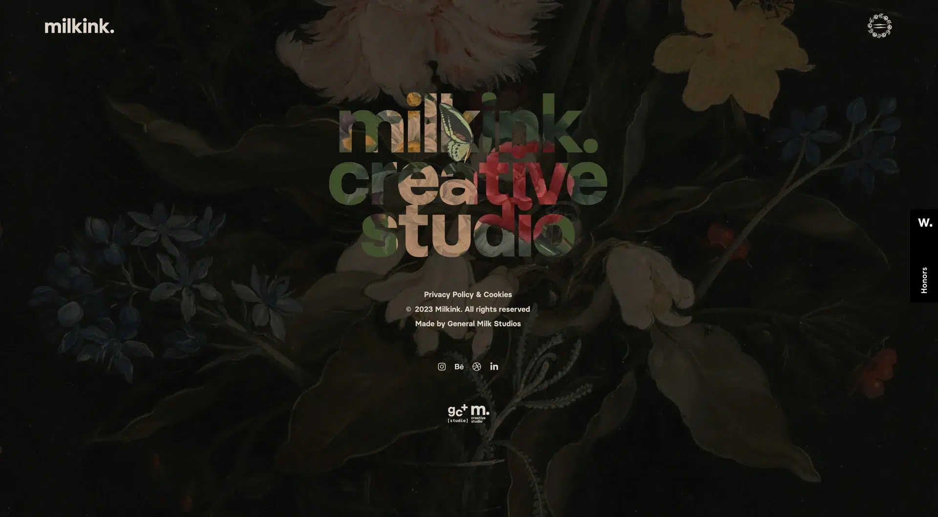 Visual identity for Milkink Studio, featuring bold typography, surreal compositions, and a soft, tactile color palette that reflects the studio’s multidisciplinary approach to art direction and design.